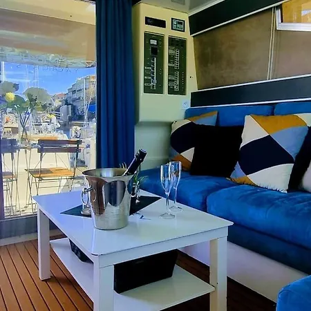 L'ipanema Sejour Original 2 Sur Bateau A Quai, Parking Prive Appartamento *