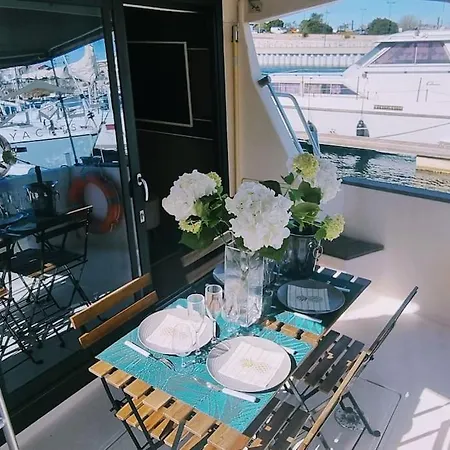 L'ipanema Sejour Original 2 Sur Bateau A Quai, Parking Prive * Sète